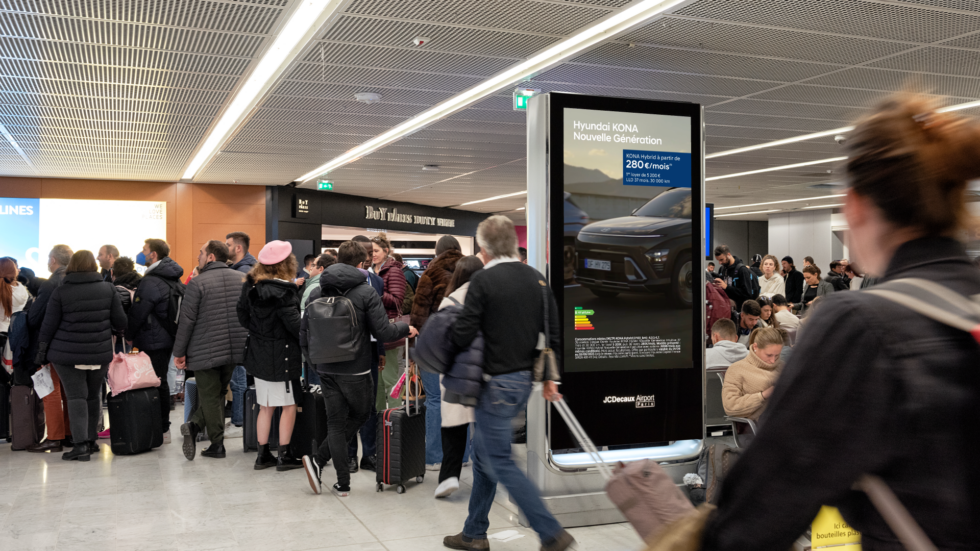 DOOH campaign for Hyundai car rebranding