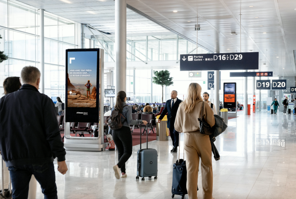 Europ Assistance DOOH campaign with Displayce 