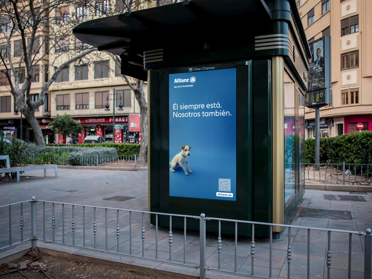 Allianz DOOH campaign with Displayce