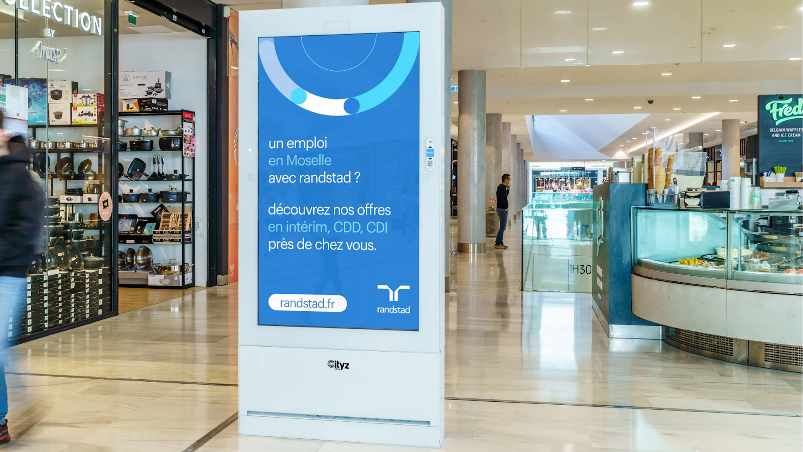 Randstad DOOH campaign