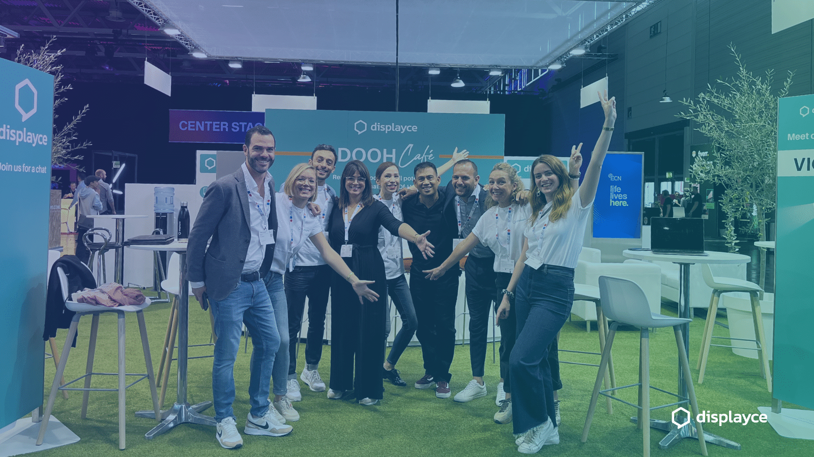 displayce team at dmexco 